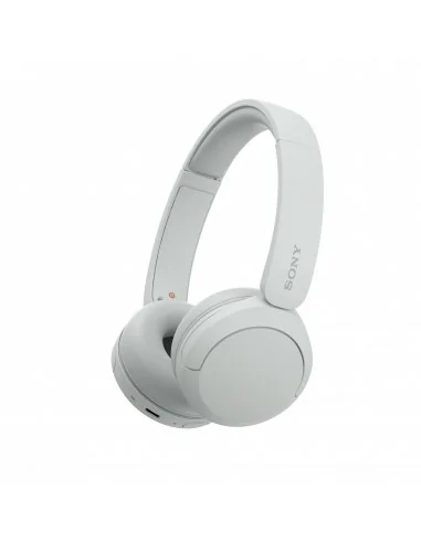 Sony Cuffie Bluetooth wireless WH-CH520 - Durata della batteria fino a 50 ore con ricarica rapida, stile on-ear - Bianco