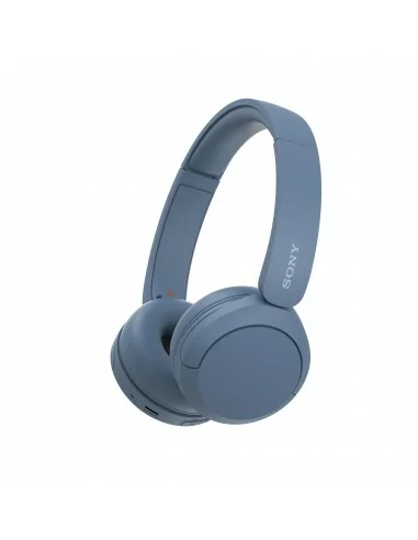 Sony Cuffie Bluetooth wireless WH-CH520 - Durata della batteria fino a 50 ore con ricarica rapida, stile on-ear - Blu