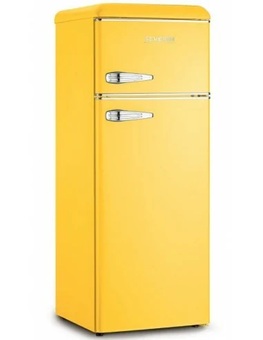 Severin KS 9953 frigorifero con congelatore Libera installazione 212 L Giallo