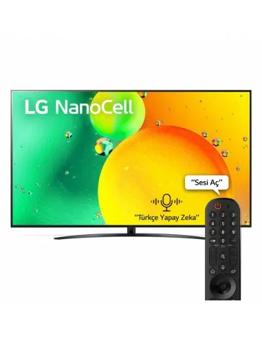 LG NanoCell 43NANO766QA TV 109,2 cm (43") 4K Ultra HD Smart TV Wi-Fi Nero