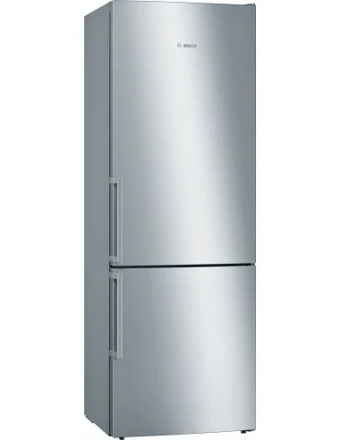 Bosch Serie 6 KGE49EICP frigorifero con congelatore Libera installazione 419 L C Acciaio inossidabile
