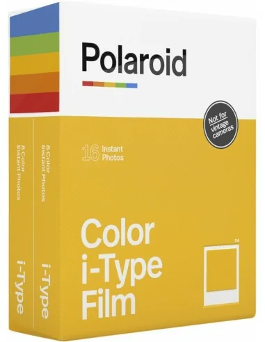 Polaroid Sofortbildfilm I-Type Color Duo 2x8 Fotos pellicola per istantanee 16 pz 107 x 88 mm