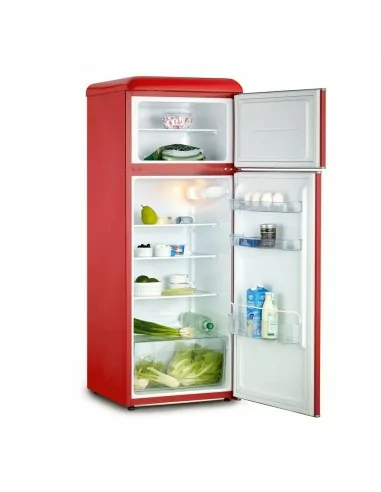 Severin KS 9955 frigorifero con congelatore Libera installazione 209 L E Rosso
