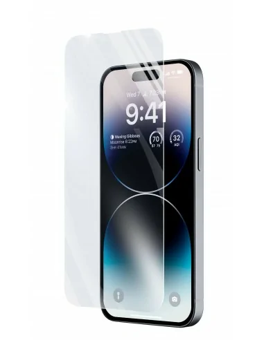 Cellularline Impact Glass - iPhone 14 Plus 14 Pro Max Vetro temperato sottile, resistente e super sensibile Trasparente