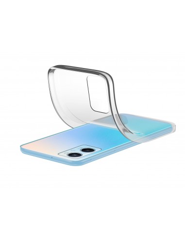 Cellularline Soft - Oppo A96 A76 Protegge e valorizza il design dello smartphone Trasparente
