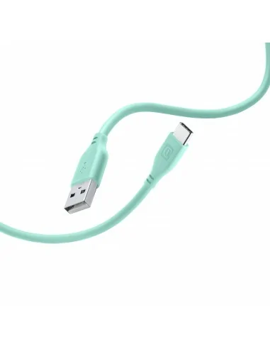 Cellularline Soft cable 120 cm - USB-C Cavo soft touch USB-C Verde