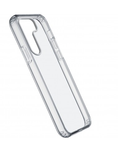 Cellularline Clear Strong - Samsung Galaxy S23 Custodia rigida con bordi in gomma Trasparente