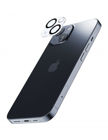 Cellularline Camera Lens - iPhone 13 13 mini Vetro temperato per la protezione della fotocamera Trasparente
