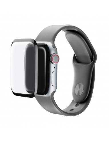 Cellularline Impact Glass Watch - Apple Watch 41mm Vetro ibrido estremamente flessibile e resistente