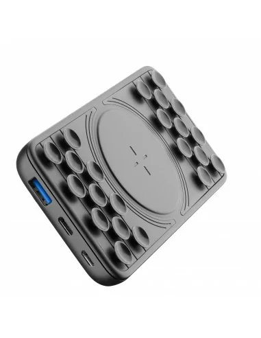 Cellularline OCTOPUS Wireless Power Bank 10000 - Power Delivery Caricabatterie portatile con carica Wireless Nero