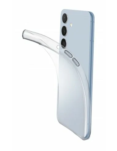 Cellularline Fine - Galaxy A54 5G Cover in gomma morbida ultra sottile e trasparente Trasparente
