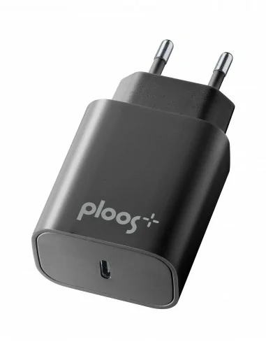 PLOOS - USB-C ADAPTER 20W - Universal Caricabatterie da rete 20W Nero