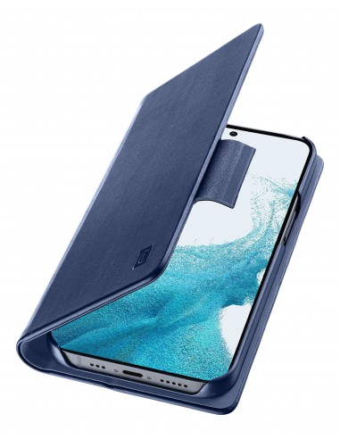 Cellularline Book - Galaxy A54 La protezione essenziale con chiusura di sicurezza magnetica Blu