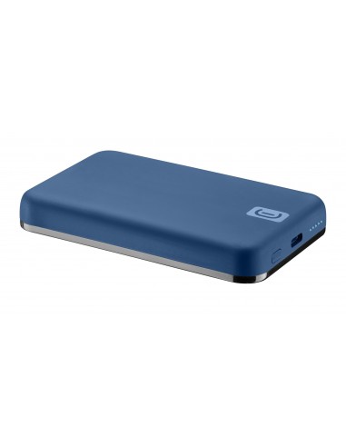 Cellularline Wireless power bank MAG 5000 Caricabatterie portatile compatibile con MagSafe Blu