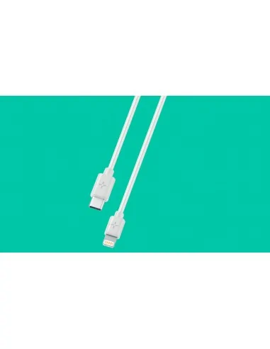 PLOOS - CABLE 200cm - USB-C to Lightning Cavo da USB-C a Lightning per ricarica e trasferimento dati Bianco