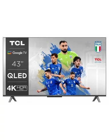 TCL Serie C64 4K QLED 43" 43C645 Dolby Atmos Google TV