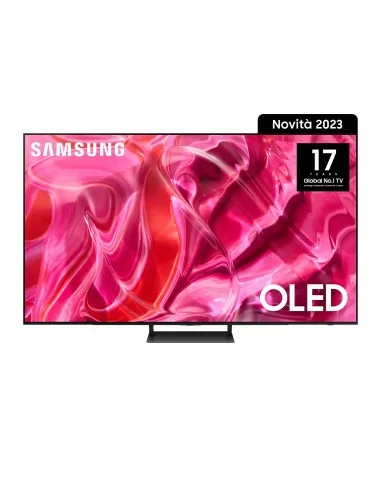Samsung Series 9 TV QE77S90CATXZT OLED 4K, Smart TV 77" Processore Neural Quantum 4K, Dolby Atmos e OTS Lite, Titan Black 2023