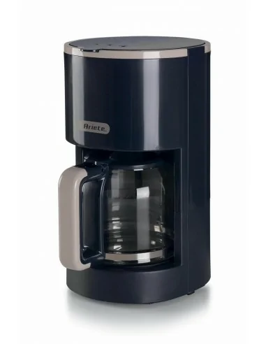 Ariete 1394 Drip Coffee Machine, Macchina per caffè americano, Capacità 12  tazze, Finestra livello acqua, Indicatore