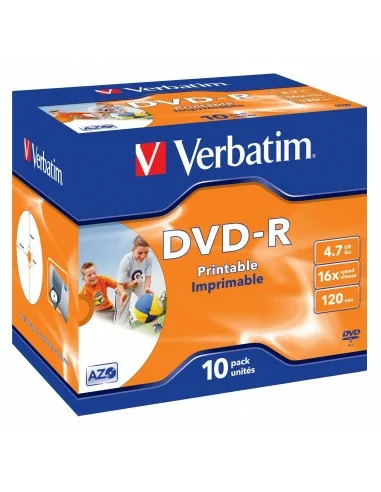 Verbatim 43521 DVD vergine 4,7 GB DVD-R 10 pz