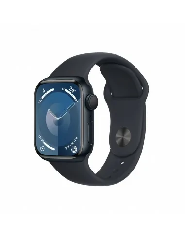 Apple Watch Series 9 GPS Cassa 41mm in Alluminio Mezzanotte con Cinturino Sport Mezzanotte - S M