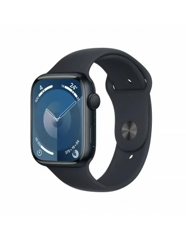 Apple Watch Series 9 GPS Cassa 45mm in Alluminio Mezzanotte con Cinturino Sport Mezzanotte - S M