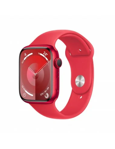 Apple Watch Series 9 GPS Cassa 45m in Alluminio (PRODUCT)RED con Cinturino Sport Band (PRODUCT)RED - M L