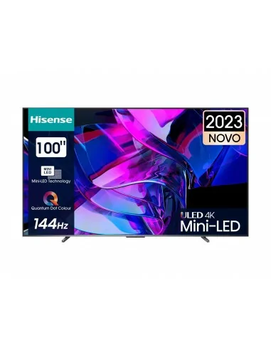 Hisense 100U7KQ TV 2,54 m (100") 4K Ultra HD Smart TV Wi-Fi Nero