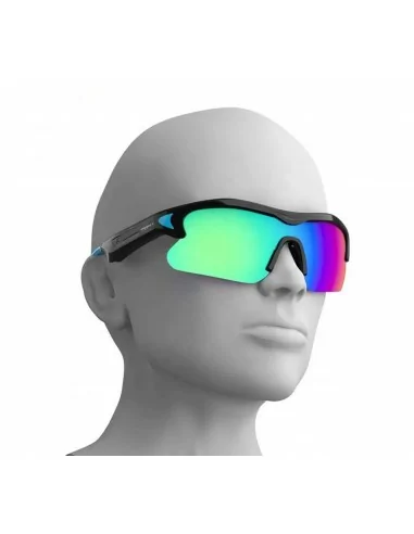 Onegearpro GLEAR90BB cuffia e auricolare Wireless Occhiali da sole Sport Bluetooth Nero