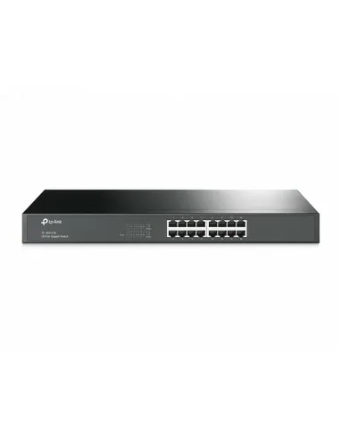 TP-Link TL-SG1016 switch di rete Non gestito Gigabit Ethernet (10 100 1000) 1U Nero