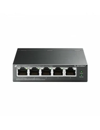 TP-Link TL-SG1005LP switch di rete Non gestito Gigabit Ethernet (10 100 1000) Supporto Power over Ethernet (PoE) Nero