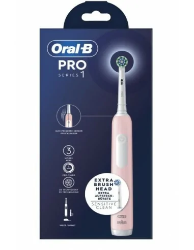 Oral-B Pro Series 1 Adulto Spazzolino rotante-oscillante Rosa