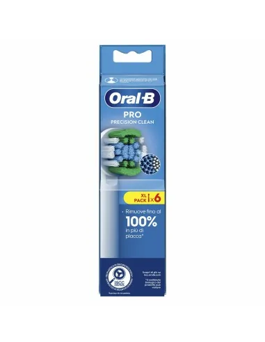 Oral-B Testine Di Ricambio Pro Precision Clean, 6 Testine