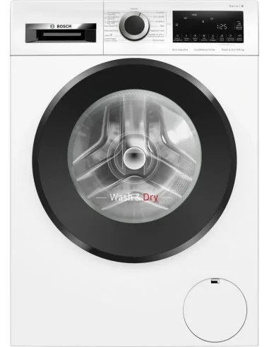 Bosch Serie 6 WNG24400IT lavasciuga Libera installazione Caricamento frontale Bianco E